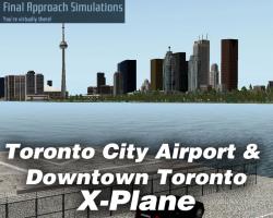 Toronto City Airport & Downtown Toronto Scenery 10