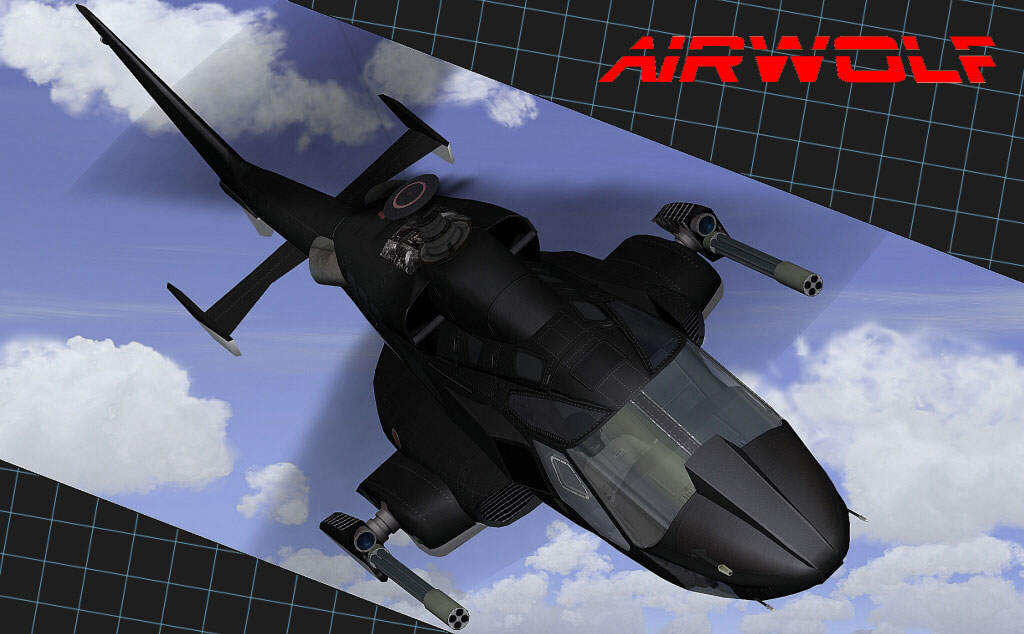 Airwolf for FS2004 by AFS-Design
