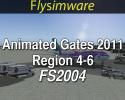 Animated Gates 2011 Regions 4-6 for FS2004