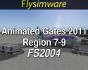 Animated Gates 2011 Regions 7-9 for FS2004