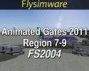 Animated Gates 2011 Regions 7-9 for FS2004 Animated Gates 2011 Regions 7-9 for FS2004