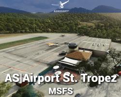 Airport St. Tropez (LFTZ) Scenery