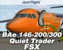 BAe 146-200/300 Jetliner Quiet Trader (QT) Expansion Pack for FSX