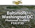 Baltimore/Washington DC Photoreal Scenery Ultra-Res Cities for FSX/P3D