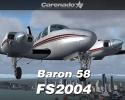 Beechcraft Baron 58 for FS2004