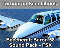 Beechcraft Baron 58 Sound Pack