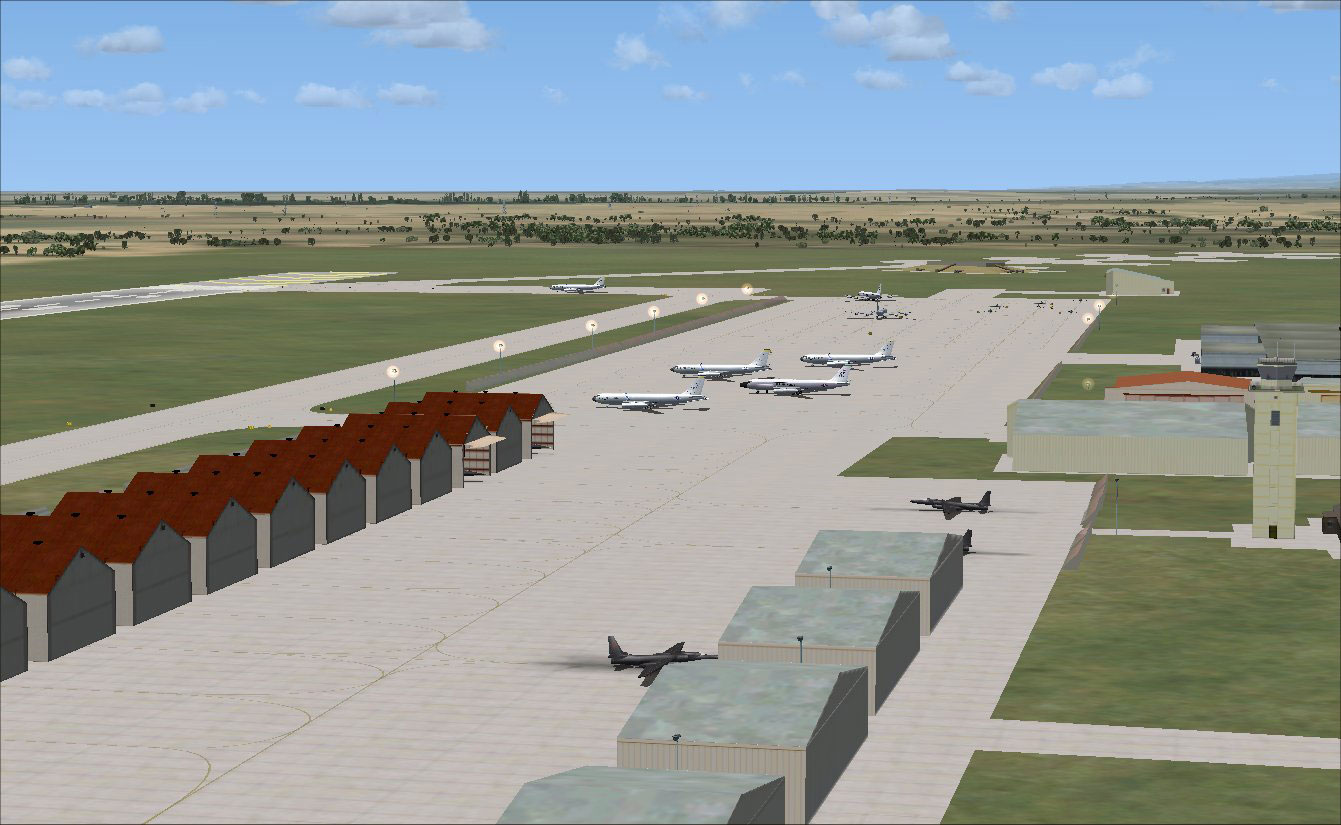 Beale AFB Scenery for FSX/P3D by Team SDB