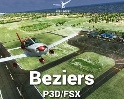 FSDG - Beziers (Béziers Cap d'Agde Airport) Scenery for P3D/FSX