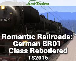 Romantic Railroads: German BR01 Class Reboilered for TS2016