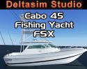 Cabo 45 Express Fishing Yacht for FSX