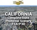 MegaSceneryEarth California Complete State Photoreal Scenery for FSX/P3D