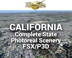 MegaSceneryEarth California Complete State Photoreal Scenery