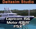 Capricorn 156 PRO Luxury Motor Yacht v2 for FSX