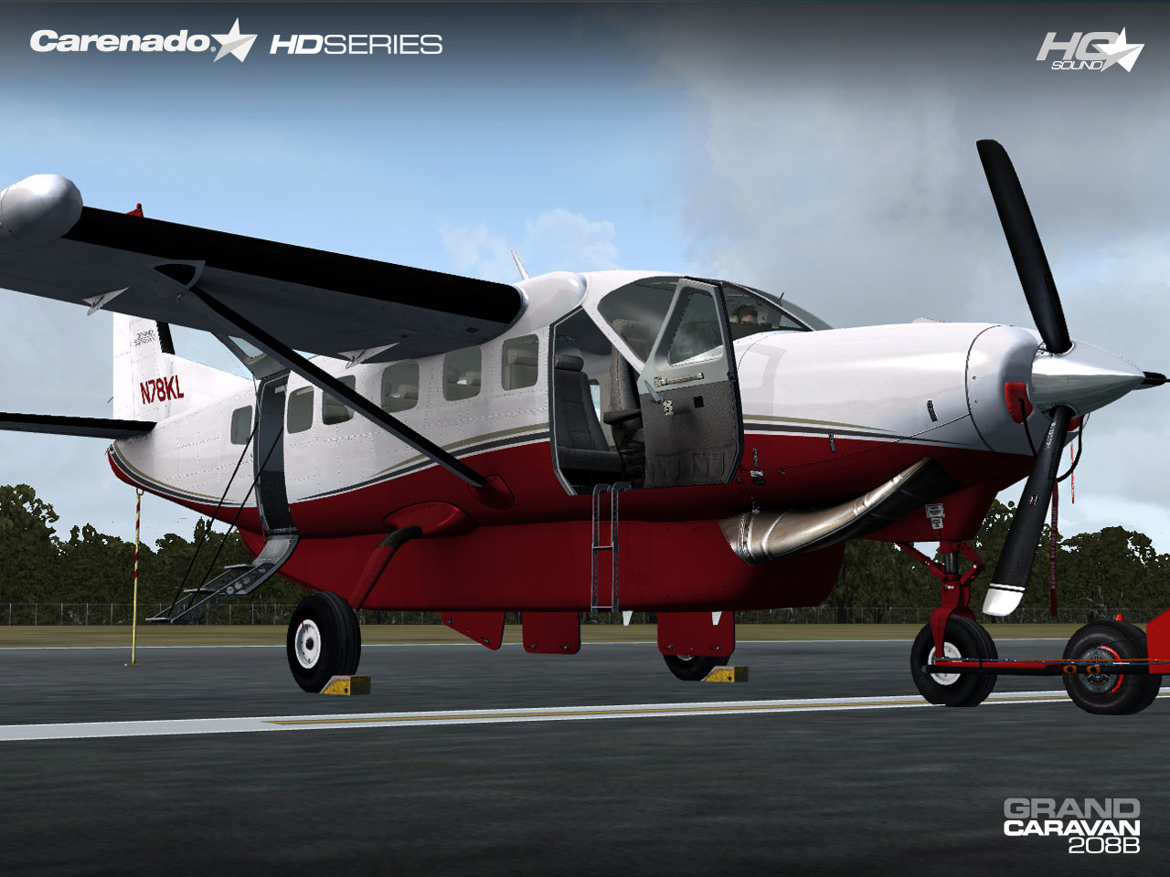 C208b Cessna C208B Grand Caravan HD Series for FSX/P3D by Carenado