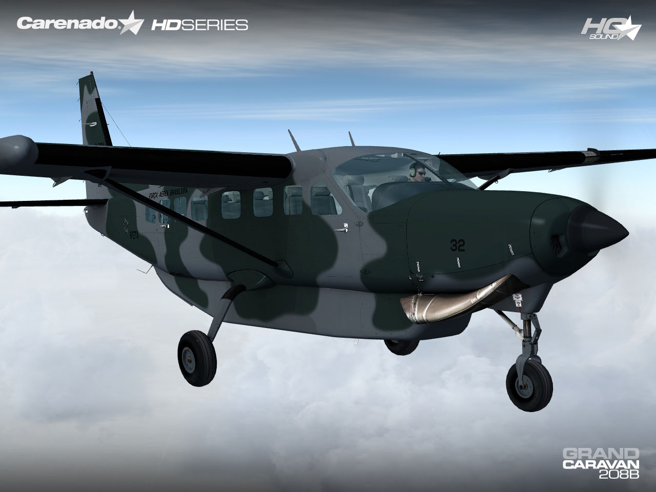 C208b Cessna C208B Grand Caravan HD Series for FSX/P3D by Carenado