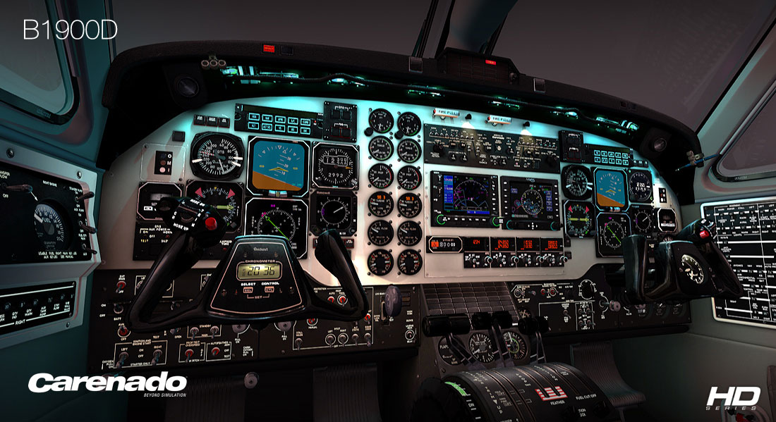 Fsx Beechcraft 1900D Interior
