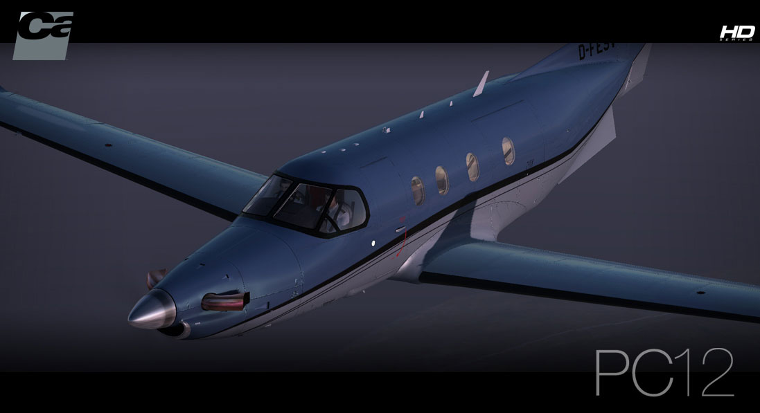 PILATUS PC-12 - Frasca Flight Simulation