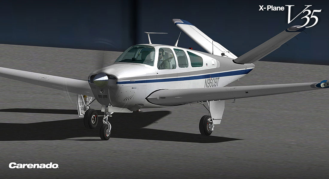 Beechcraft V35 Bonanza for XPlane by Carenado