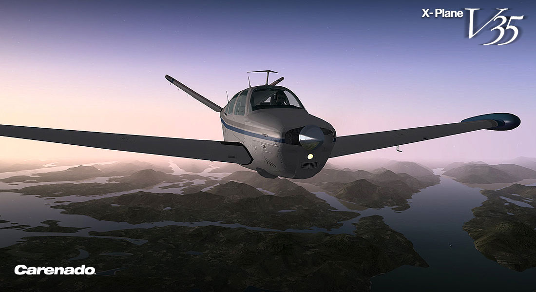 Beechcraft V35 Bonanza for XPlane by Carenado