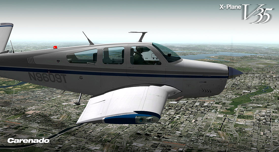 Beechcraft V35 Bonanza for XPlane by Carenado