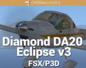 Diamond DA20 Eclipse v3.0 for FSX/P3D