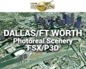 Dallas/Fort Worth Photoreal Scenery Ultra-Res Cities for FSX/P3D