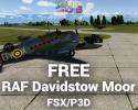 Free RAF Davidstow Moor Scenery for FSX/P3D