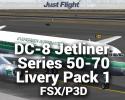 DC-8 Jetliner Series 50 to 70 Livery Pack 1 for FSX/P3D