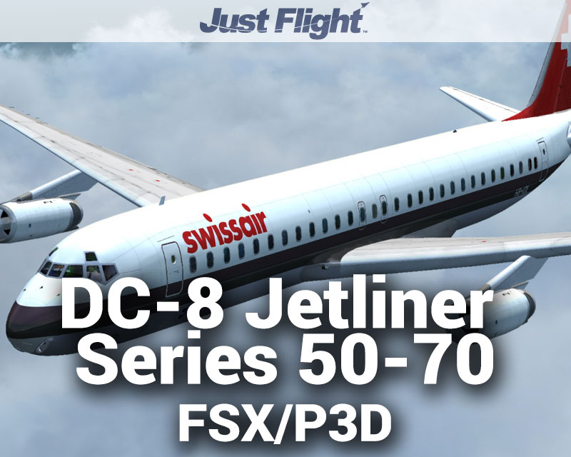 DC-8 Jetliner Series 50 to 70 for FSX/P3D by Just Flight