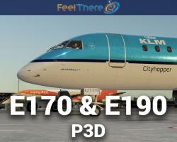 Embraer E-Jets E170 & E190 V3 for P3D