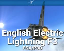 English Electric Lightning F3 X