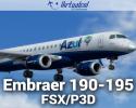 Embraer 190-195 Regional Pack for FSX/P3D
