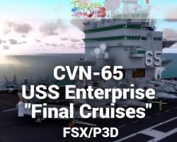 CVN-65 USS Enterprise "Final Cruises" Aircraft Carrier