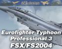 Eurofighter Typhoon Professional 3 for FSX/FS2004