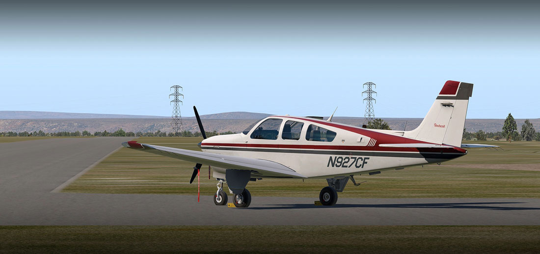Beechcraft F33A Bonanza for XPlane by Carenado