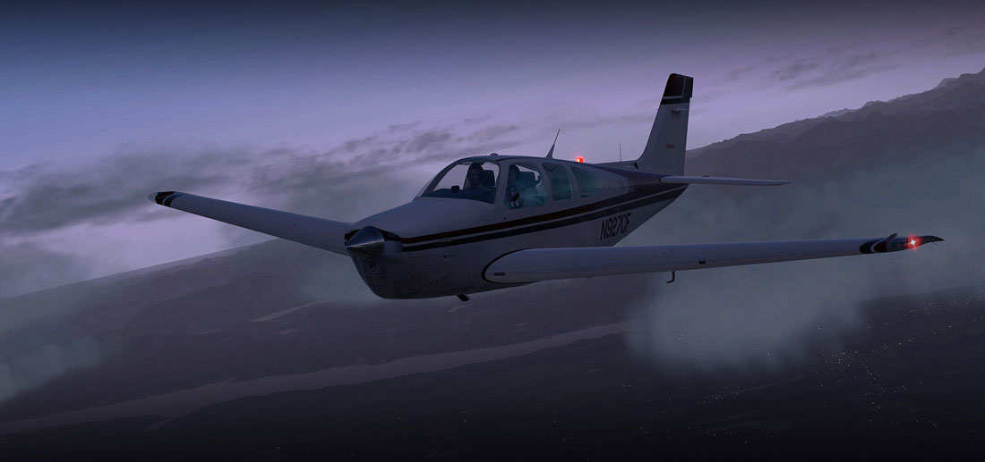 Beechcraft F33A Bonanza for XPlane by Carenado