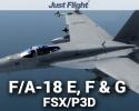 DC Designs F/A-18 E, F & G Super Hornet for FSX/P3D