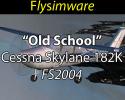 Free 1966 "Old School" Cessna Skylane 182K for FS2004