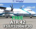 Free ATR 42 Series for FSX/P3D/FS2004