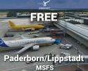 Free Paderborn Lippstadt Airport (EDLP) Scenery for MSFS