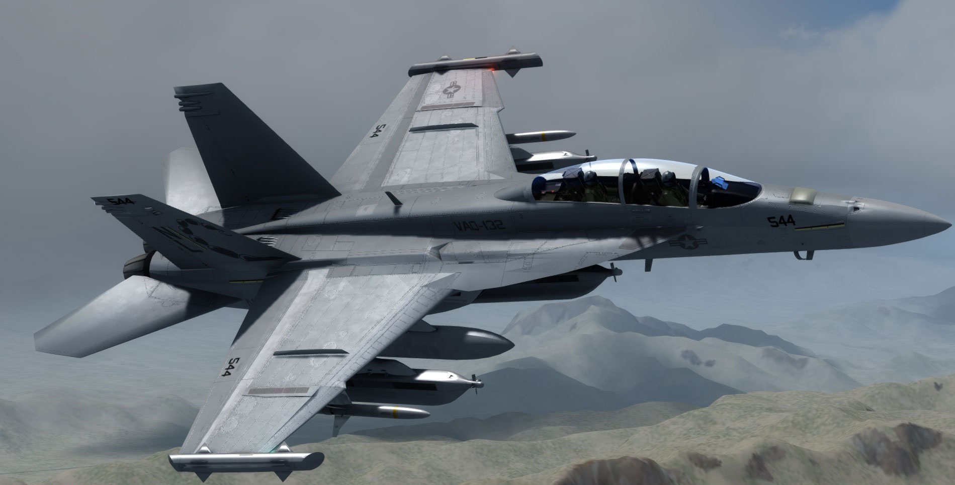 DC Designs F/A-18 E, F & G Super Hornet for FSX/P3D by Just Flight