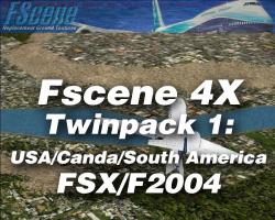 FScene 4X Twinpack #1: USA/Canada/South American