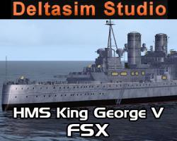 HMS King George V Battleship