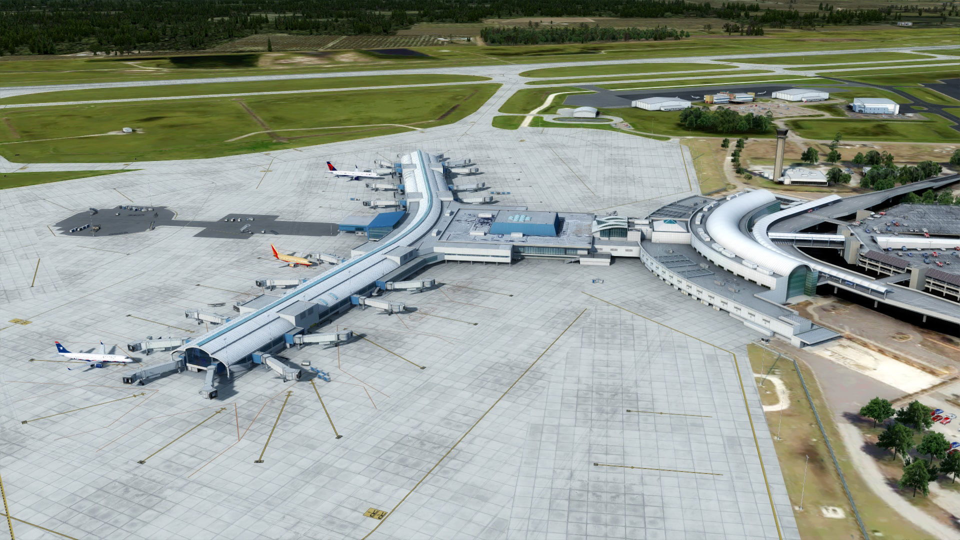 Jacksonville International Airport (KJAX) Scenery for FSX/P3D by Cielosim Jacksonville International Airport (KJAX) Scenery for FSX/P3D by Cielosim