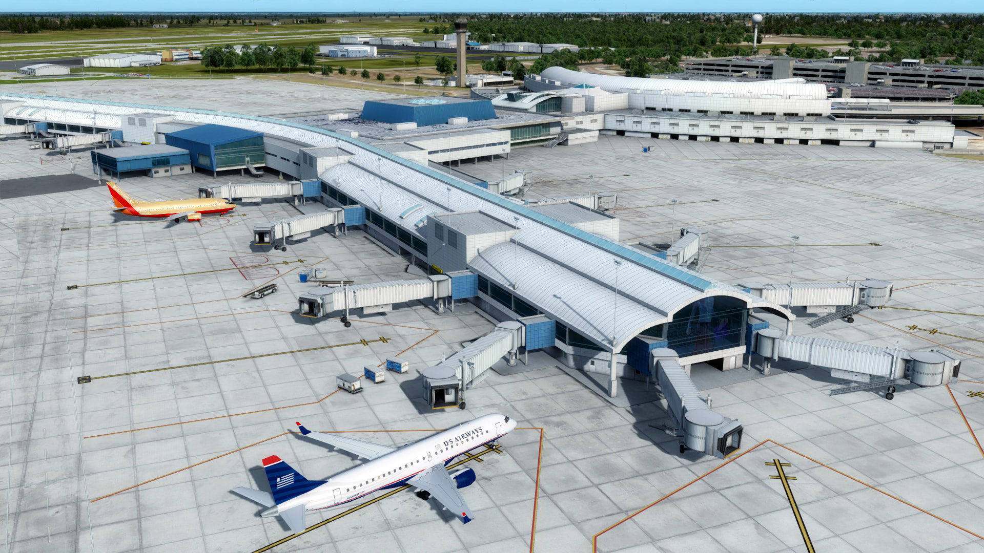 Jacksonville International Airport (KJAX) Scenery for FSX/P3D by Cielosim