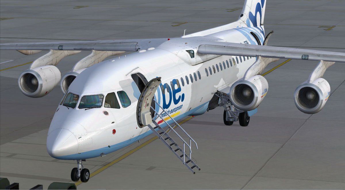 BAe 146 200 300 Jetliner For FSX By Just Flight bae-146-200-300-jetliner-for-fsx-by-just-flight