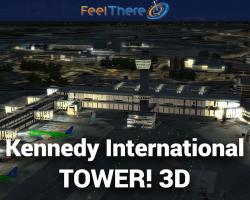 Kennedy International (KJFK) Expansion for Tower! 3D