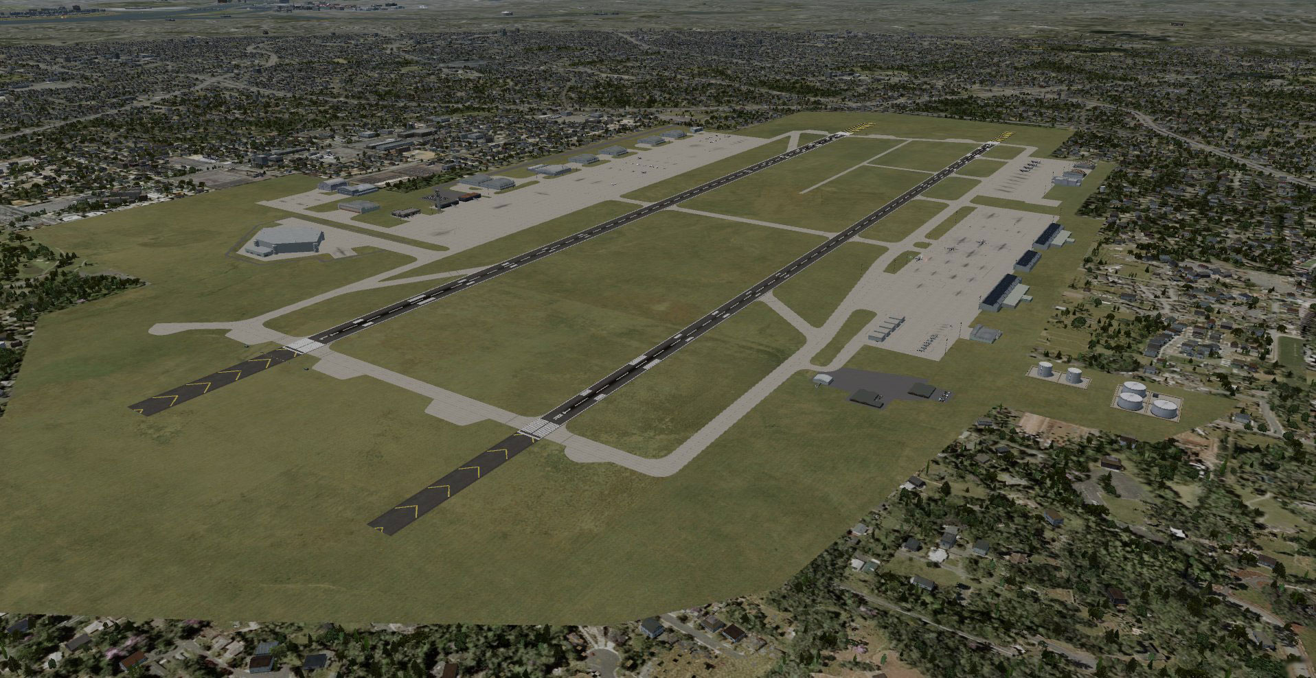 Joint Base Andrews Scenery for FSX/P3D by Team SDB