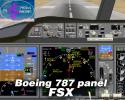 Boeing 787 Panel for FSX/P3D