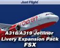 A318/A319 Jetliner Livery Expansion Pack for FSX